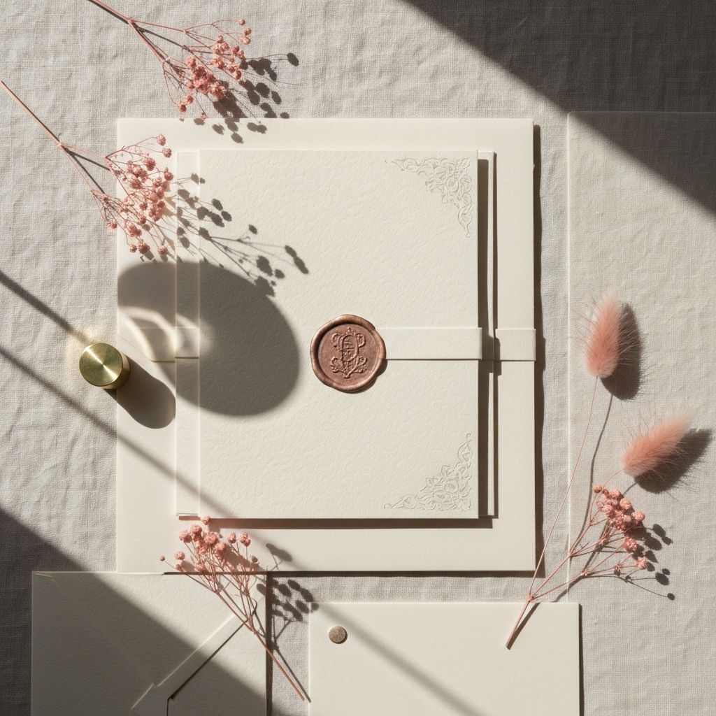 Elegant brand design workspace